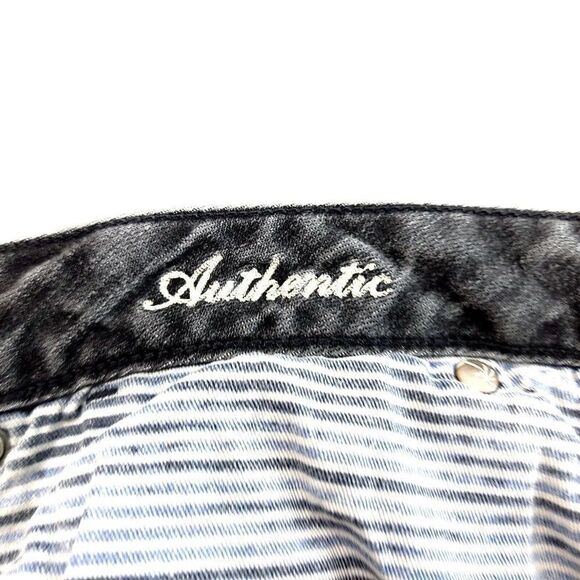 Tommy Bahama Authentic Cotton‎ Polyester Gray Mid Rise Jeans 42/27 Tagged 42/32 - Picture 8 of 11